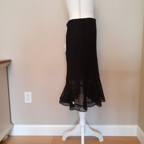 Vanilla Chocolate Knit Skirt  NWT - Picture 3 of 12